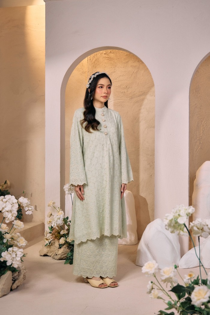 Julia Kurung in Misty Green