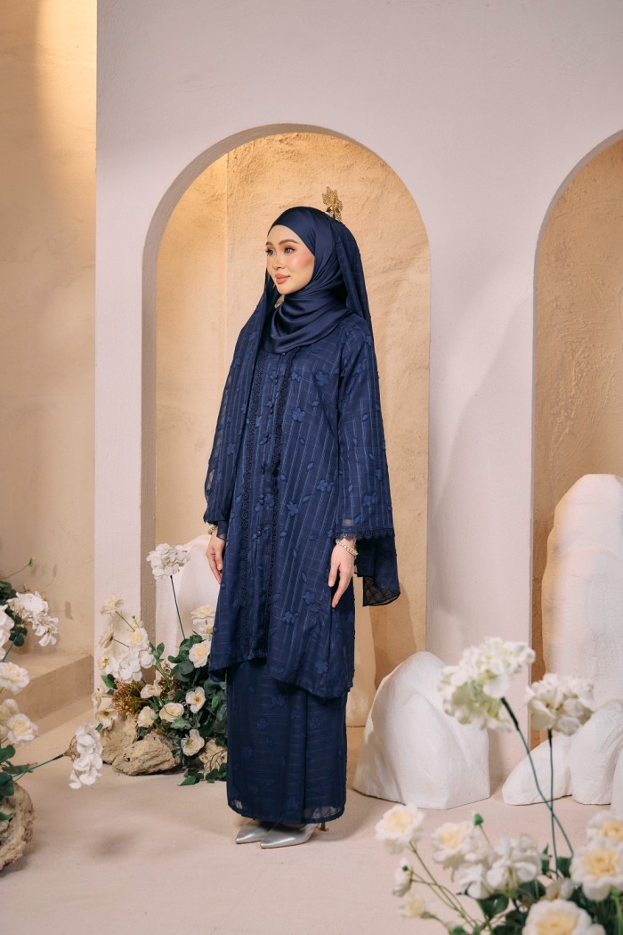 Qartika in Navy Blue